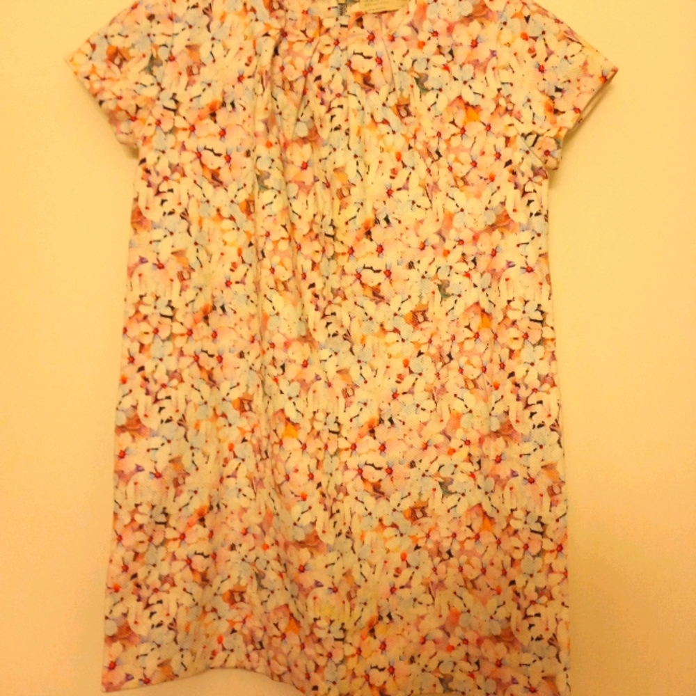 A vintage flower dress